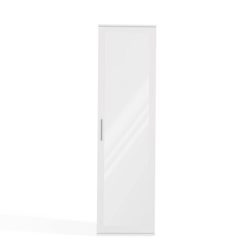 (White) DUO SINGLE WARDROBE 2