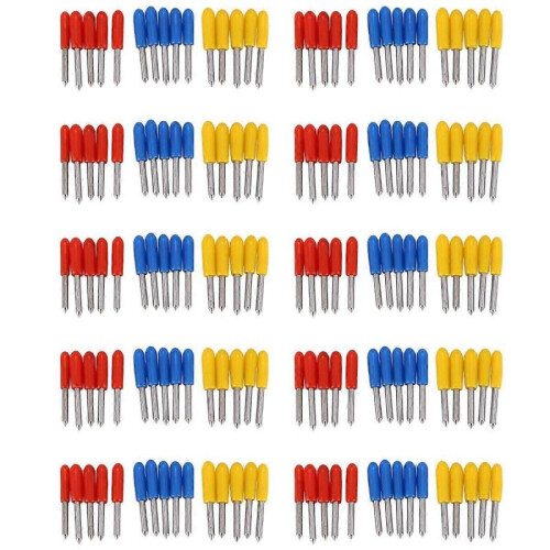 150Pcs 30 Degrees 45 Degrees 60Degrees Cutting Tungsten Blade for , GCG, Cutting Plotter Vinyl Cutte