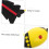Whistle-Filled Javelin Kids' Training Gear Soft Foam Ball for Motor Skill Development 2