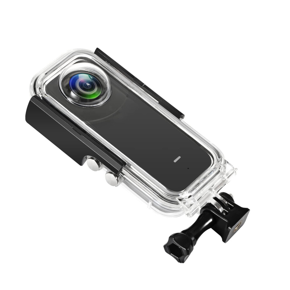 X3 Panoramic Camera Housing, 40M Underwater Diving Case With 98% Transmittance For Diving, Surfing, Kayaking Light 477169008046