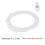 PTFE Adapter Material Pipe for 3D Printer Part for X1/P1 X1C P1S P1P 5