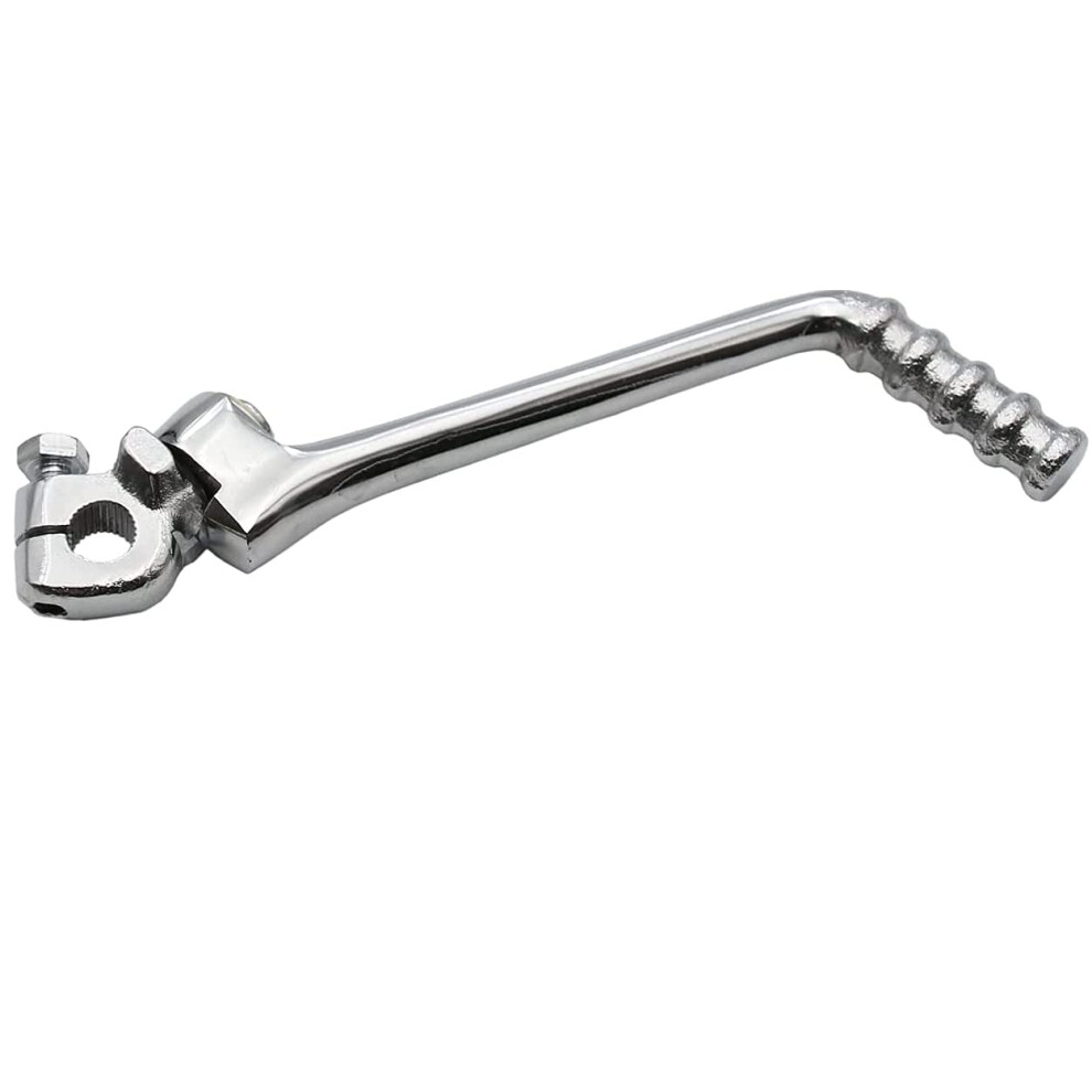 13Mm Kick Start Lever Kick Starter For 50Cc 70Cc 90Cc 110Cc 125Cc Zongshen Lifan Ssr Sdg Apollo Coolster Pit Dirt Bike (Silver) Silver 477169010117