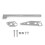 Ls1 Throttle Control Cable Bracket Kit for Sheet Metal Intake Manifold Bracket Throttle Cable with 6 1