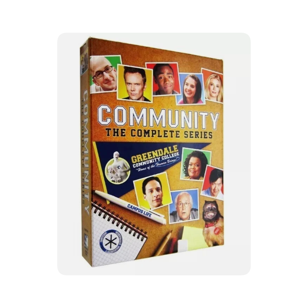 Community: The Complete Series Seasons 1-6 DVD New Sealed 12-Disc