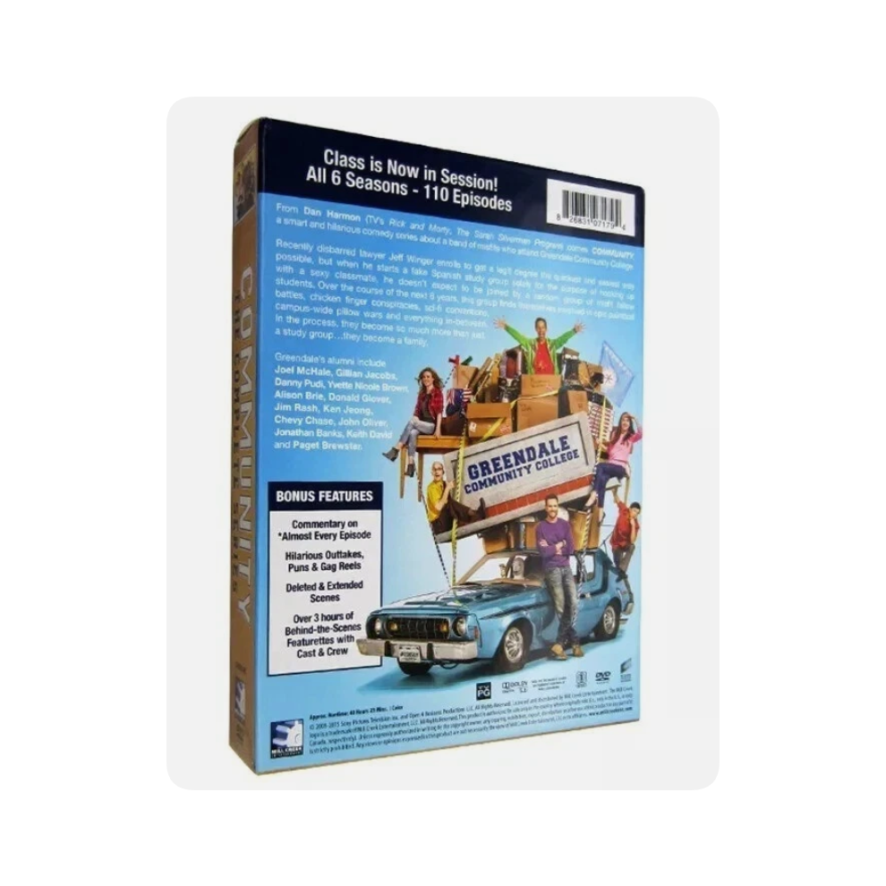 Community: The Complete Series Seasons 1-6 DVD New Sealed 12-Disc on OnBuy