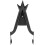 Sissy Bar for Harley Touring, Detachable Passenger Backrest Compatible with 2009 4