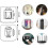 10 Pairs Double-sided Adhesive Wall Hooks Punch-free 4