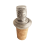 (Add a Gift Pouch) Scotch Whisky Cask Pewter Bottle Stopper 1