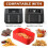 Reusable Rectangular Nonstick Silicone Air Fryer Basket Silicone Material 3