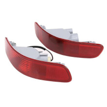 1Pair Rear LH+RH Bumper Tail Fog Light Lamp Cover Deflector for Rear Fog Lamp 6340F7 8355A004