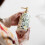 Retro Farmhouse Ceramic Soap Dispenser – Refillable 14.5 oz with Pump Cap 3