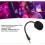 Replacement Microphone for Logitech G PRO X, Gaming Headset Mic with 3.5mm Jack 3