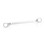 1PC 12 Point Deep Offset Ring Spanner Metric Double Box End Wrench Chrome Plated, silver 1