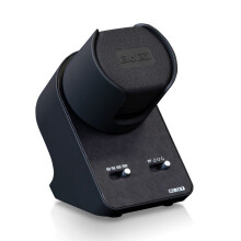 Beco - 70002-154.37 - Horlogeopwinder - Boxy BLDC Nachtkastje Uitbreiding - Zwart Leer