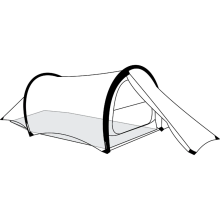 Bach Equipment - B421041-1628 - Tent floor - Footprint Moa 2 Lite charcoal grey