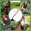Garden hoe, weed puller, root extractor for soil cultivation for women men Ref: 1268 3