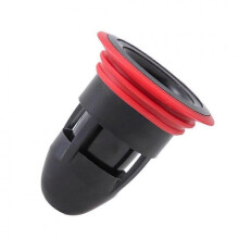 Silicone drain core, reusable, replaces household accessories, sewer, sink, hair catcher, insect protection, black