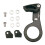 chain guide, 1 x ISCG 03 ISCG 05 bottom bracket mount, milled, anodized, single plate, bicycle gear guide 1