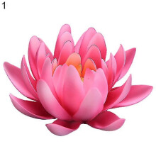 (Dark Red) Lotus-shaped Ceramic Censer 3d Handcrafted Artistic Flower Incense Stick Holder Desktop Decoration