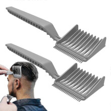 2pieces Barber Fade Combs,professional Curved Positioning Comb Set, Gradienter Design Hair Cutting Comb with Ergonomic Design