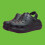 (M3W5, black) Women's Classic Crush Rubber Platform Clogs 1
