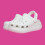 (M5W7, White) Women's Classic Crush Rubber Platform Clogs 1