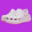(M7W9, Flesh pink) Women's Classic Crush Rubber Platform Clogs 1