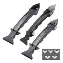 5 In1 Glass Glue Angle Scraper Caulking Tool Shovel Binder Multifunctional Rubber Shovel Silicone Remover Angle Seam Shovel