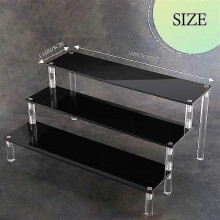 3 Tier Acrylic Cupcake Display Stand, Collection Organizer Shelf, Desserts Holder And Cosmetic Item
