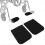 2pcs Wheelchair Footrest Cover Prevent Slip Footrest Protector Pad 1