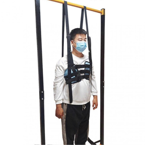 Lumbar Traction Belt Spinal Decompression Harness Back Pain Relief Stretcher Thickened Suspension Stretch Str