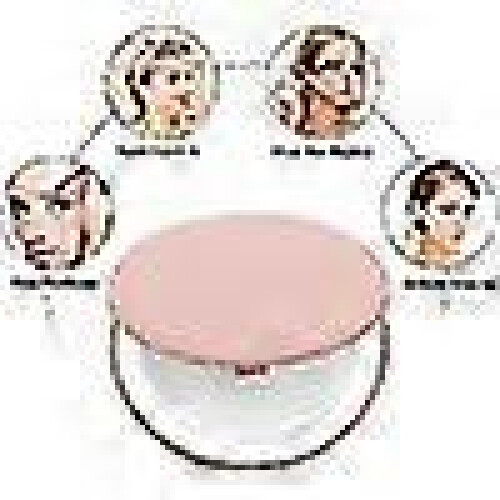 Portable Pocket Mirror Double-sided Makeup Mirror with Led Lighting, 1x / 10x 2