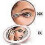 Portable Pocket Mirror Double-sided Makeup Mirror with Led Lighting, 1x / 10x 5