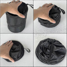 Collapsible Trash Can Outdoor Car Waste - Great for Camping Recycling Etc (2pcs)