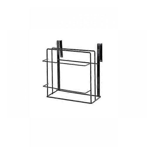 Double Layer Towel Rack Hanging Holder Cabinets Shelf Chopping Board Storage Holders & Racks 1