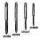 9pcs Multi-function Adjustable M3-6 T-handle Tap Holder Wrench Machine Thread Taps Set Tapping Threading Tool with Metric Taps Drill 2