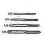 9pcs Multi-function Adjustable M3-6 T-handle Tap Holder Wrench Machine Thread Taps Set Tapping Threading Tool with Metric Taps Drill 3