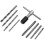 9pcs Multi-function Adjustable M3-6 T-handle Tap Holder Wrench Machine Thread Taps Set Tapping Threading Tool with Metric Taps Drill 1