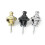 Guitar Strap Locks Buttons Skidproof Straplock Pegs Pins Bass2pcsblack 3