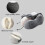 Travel Pillow, Travel Or Flight Memory Foam Neck Pillow, Ergonomically Designed Neck Support Pillow 4
