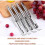 4 Piece Fruit Corer Stainless Steel Pear Corer 4 Sizes Fruit Corer 5