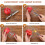4 Piece Fruit Corer Stainless Steel Pear Corer 4 Sizes Fruit Corer 4