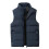 (L, Navy blue) Men's Lightweight Packable Puffer Down Vest Sleeveless Quilted Jacket Coat 2