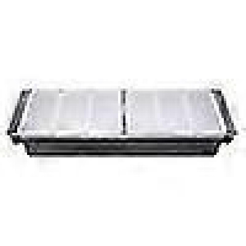 Ice Cooled Condiment Serving Container Chilled Garnish Tray Bar Caddy for Home Work Or Restaurant S 2