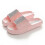 (40-41, pink) Summer solid color comfortable men's and women's slippers 1