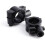 2 Pcs Motorcycle Handlebar Mirror Bracket, Keenso Universal 7/8" Handlebar Mirror Clamps 2