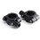 2 Pcs Motorcycle Handlebar Mirror Bracket, Keenso Universal 7/8" Handlebar Mirror Clamps 3