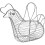Simple And Neat Chrome Steel Wire Egg Basket with Handle, Holds 15-20 Eggs, Medium Size 3