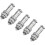5pcs Gx12 Aviation Socket Male Female Panel Metal Aviation Wire Connector 1