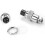 5pcs Gx12 Aviation Socket Male Female Panel Metal Aviation Wire Connector 4